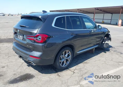 2022 BMW X3 xDrive30I from USA, damaged, VIN WBX57DP0XNN174895